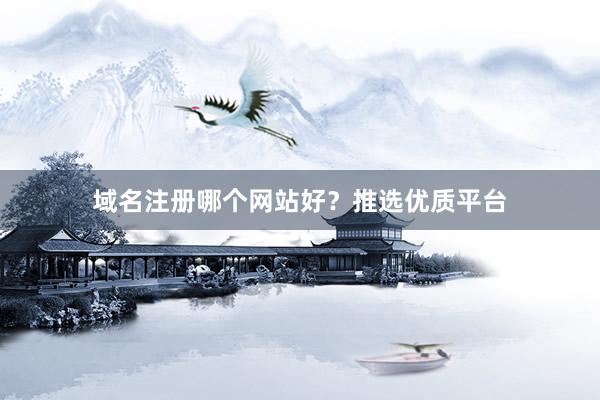 域名注册哪个网站好？推选优质平台